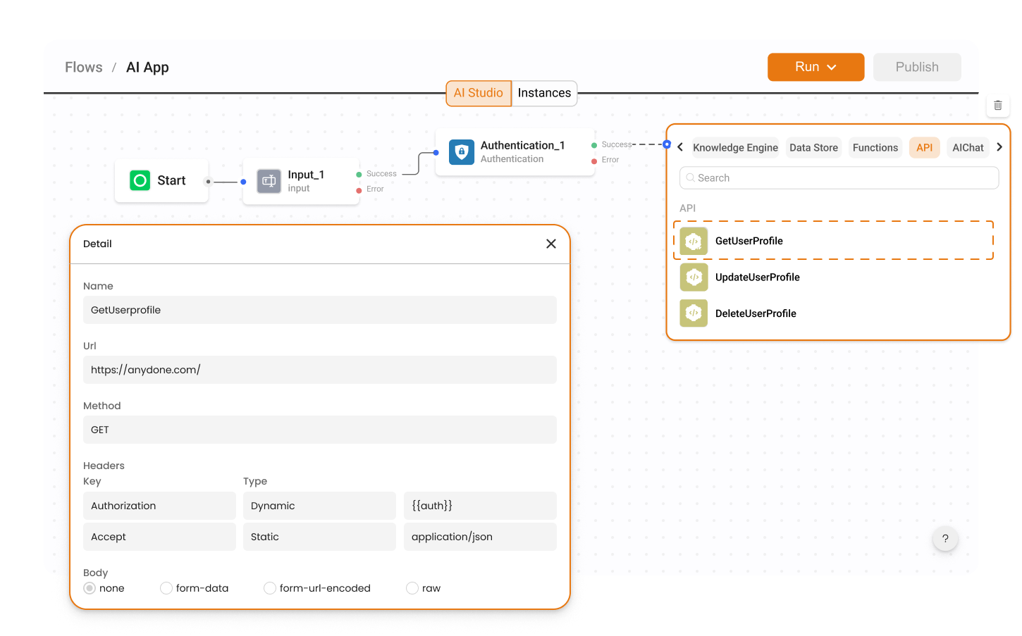 API for Custom Integrations